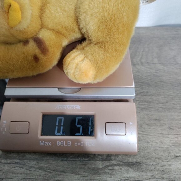 VINTAGE DISNEY PARKS DISNEY WORLD THE LION KING SIMBA CUB PLUSH - Picture 7 of 7